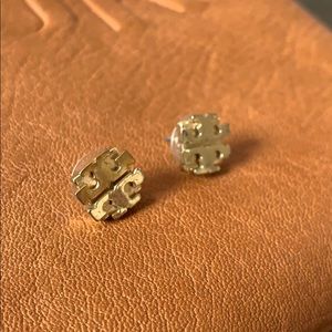 Tory Burch Gold Logo Studs